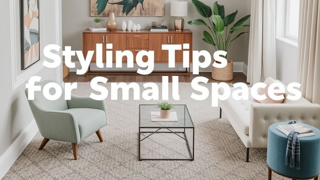 Styling Tips for Small Spaces