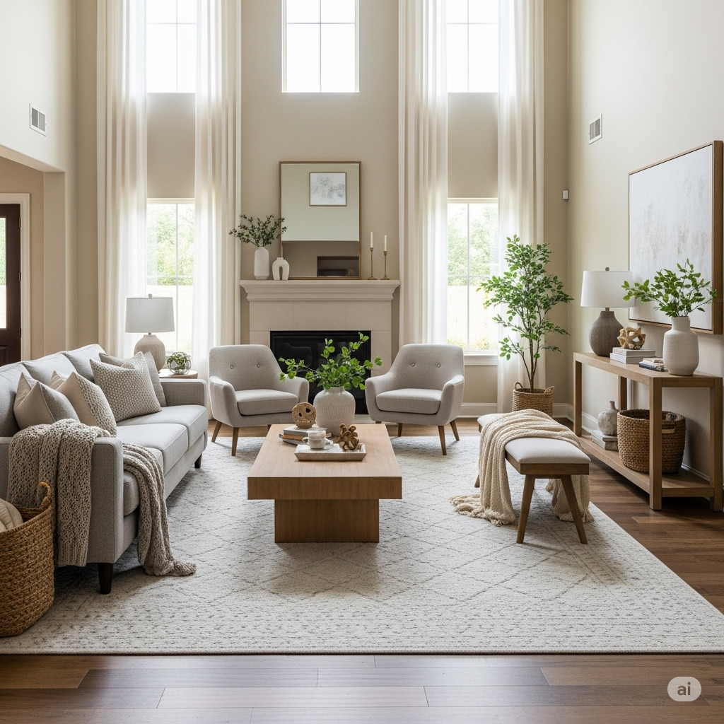 Staging to Sell: How to Use Area Rugs to Make Your Home Look Bigger and More Inviting to Buyers