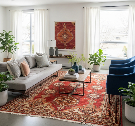 More Than Decor: How to Choose a Rug Color to Shape the Mood of Your Room