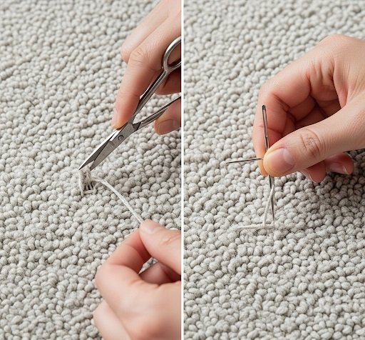 Don't Pull It! A Step-by-Step Guide to Fixing a Snagged Loop in Your Area Rug