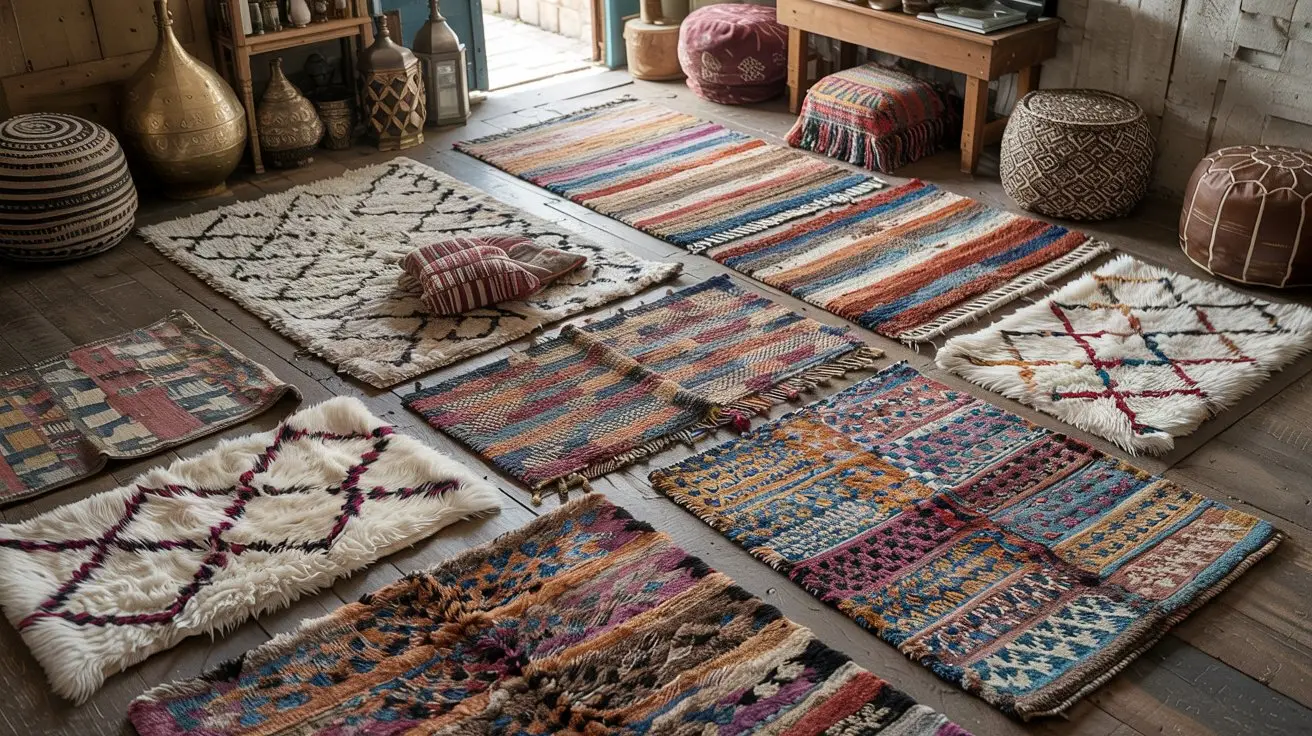 Boucherouite rug