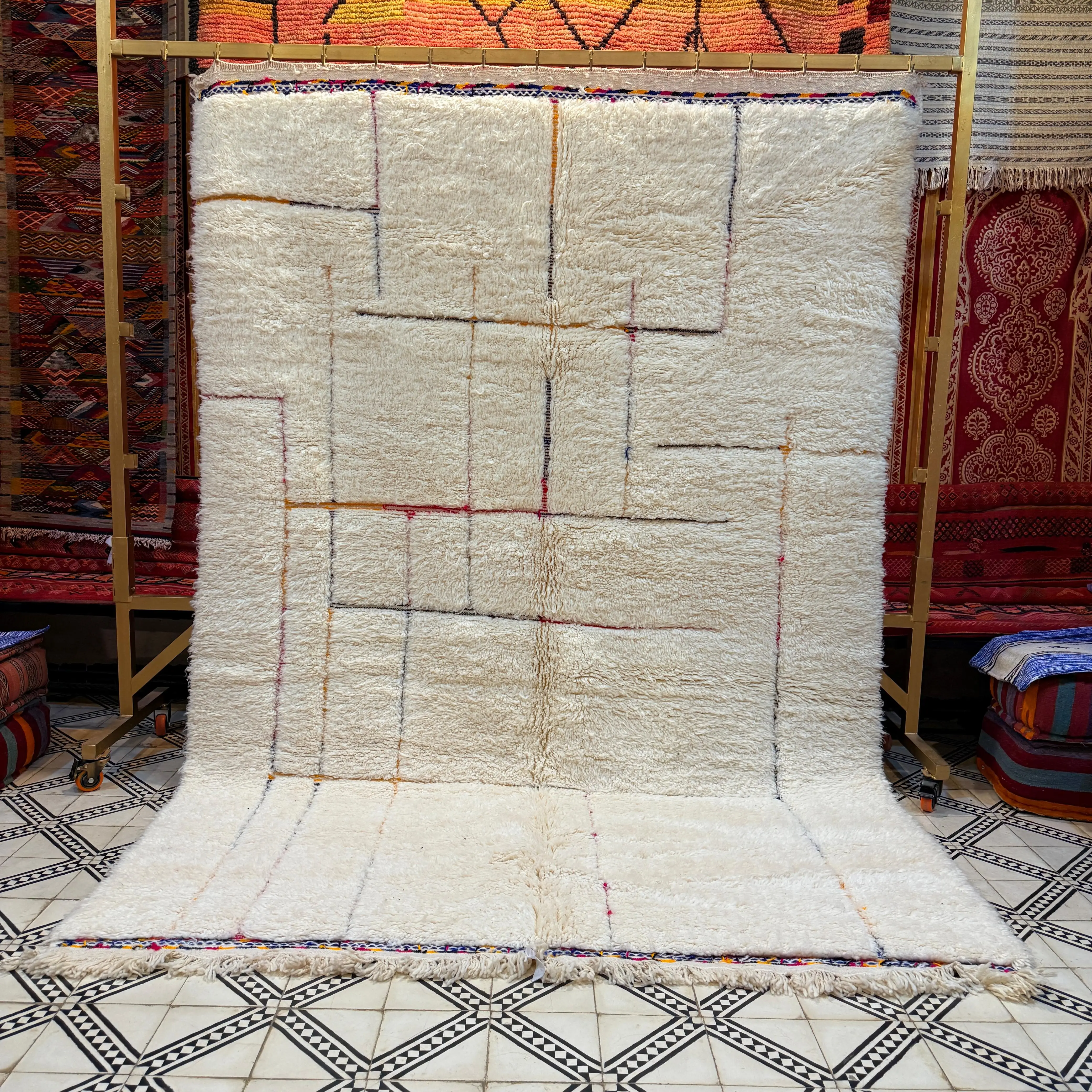 Luxury Moroccan rug – Mrirt Berber rug – 300 x 200 cm
