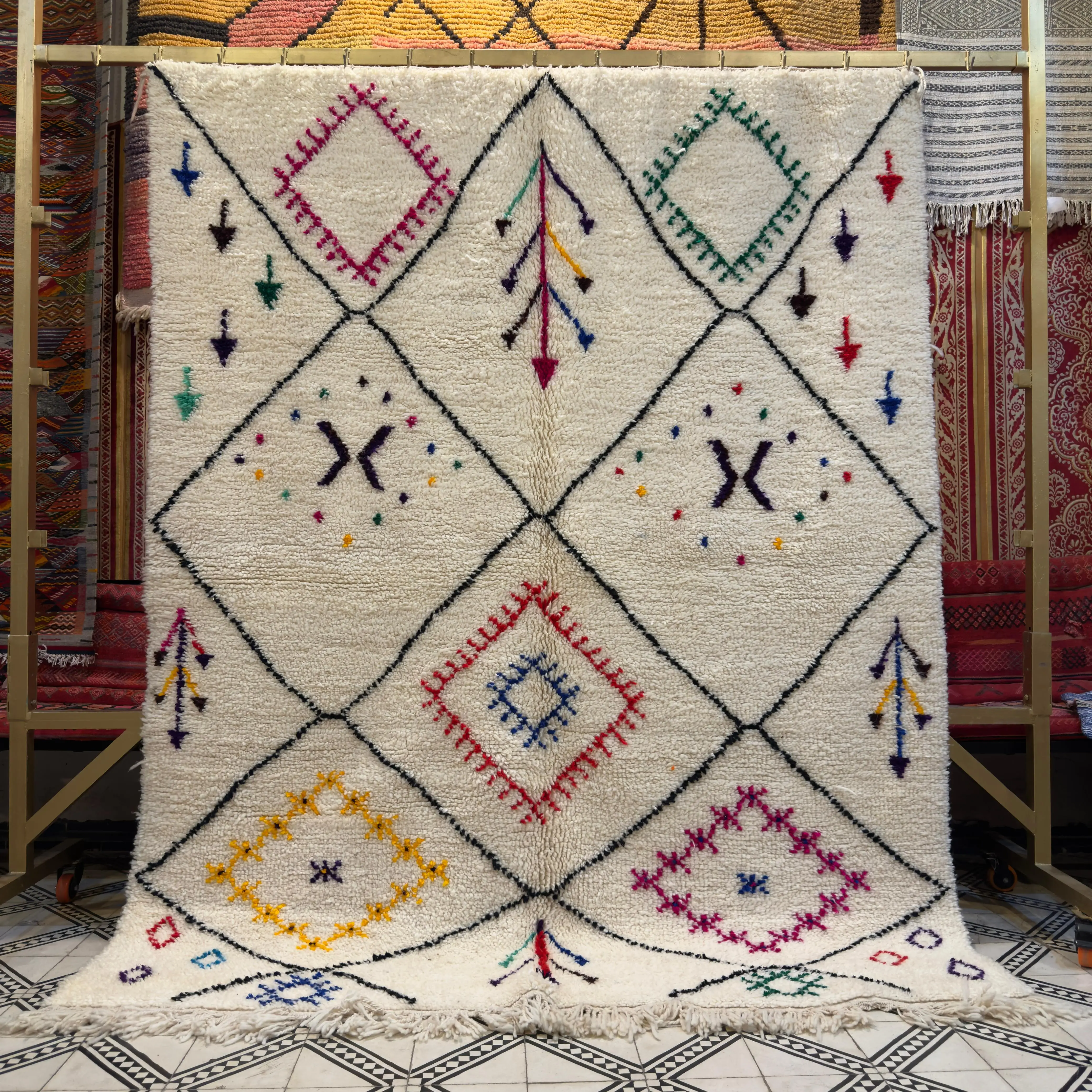 Timeless Treasures Beni Ourain Rug