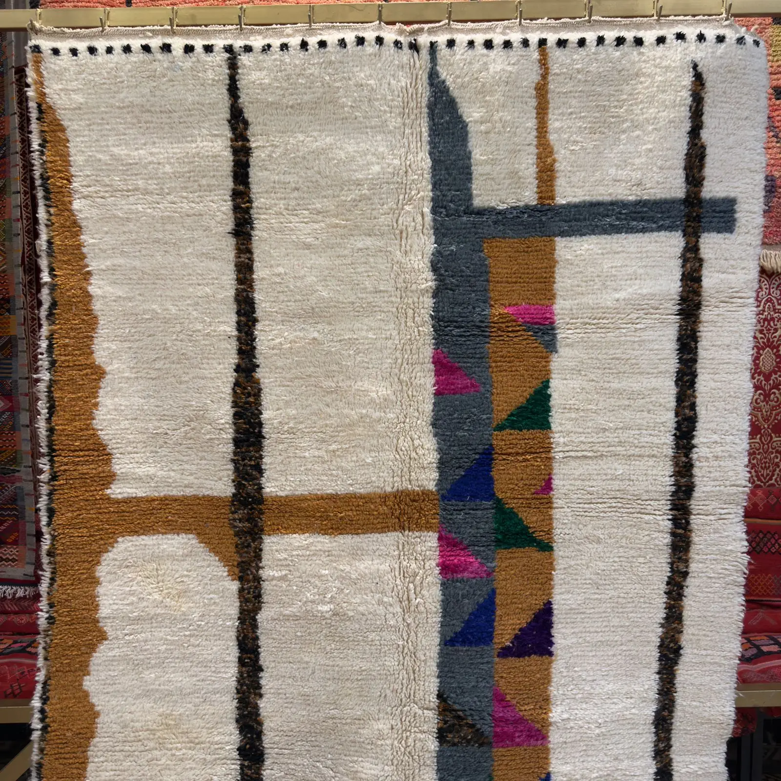 Luxury moroccan Essence Shag Rug Series
