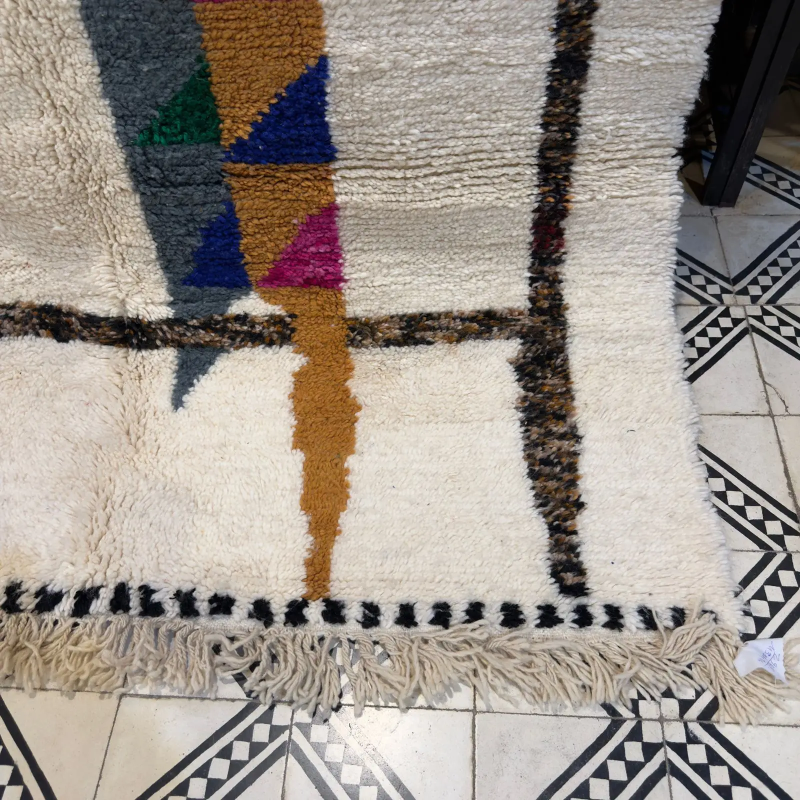 Luxury moroccan Essence Shag Rug Series