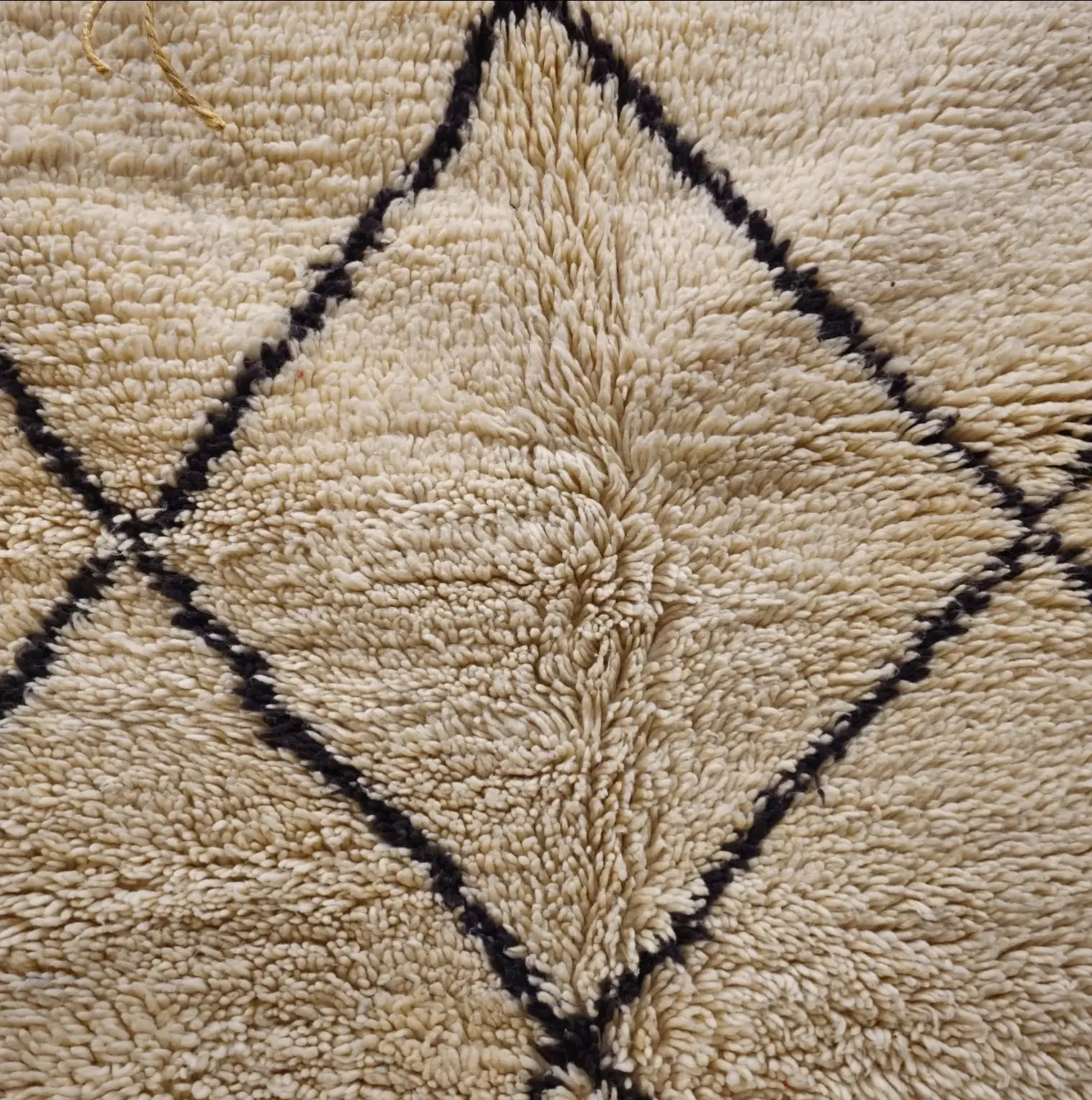 Authentic Beni Ourain Rug | Handwoven Wool Berber Rug | Moroccan Area Carpet for Living Room Elegance