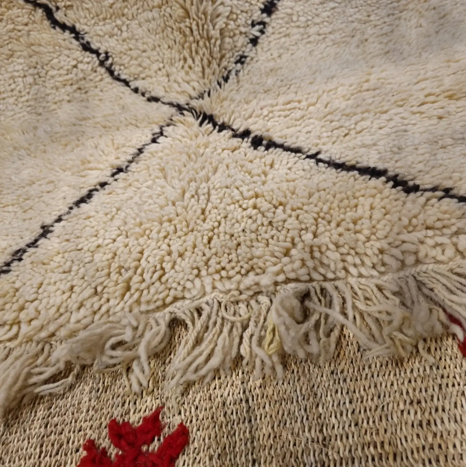 Authentic Beni Ourain Rug | Handwoven Wool Berber Rug | Moroccan Area Carpet for Living Room Elegance