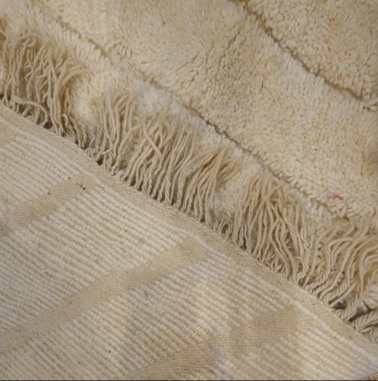 Authentic Beni Ourain Rug | Handwoven Wool Berber Rug | Moroccan Area Carpet for Living Room Elegance