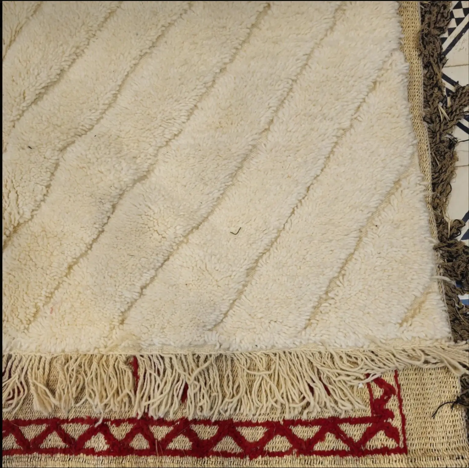 Authentic Beni Ourain Rug | Handwoven Wool Berber Rug | Moroccan Area Carpet for Living Room Elegance