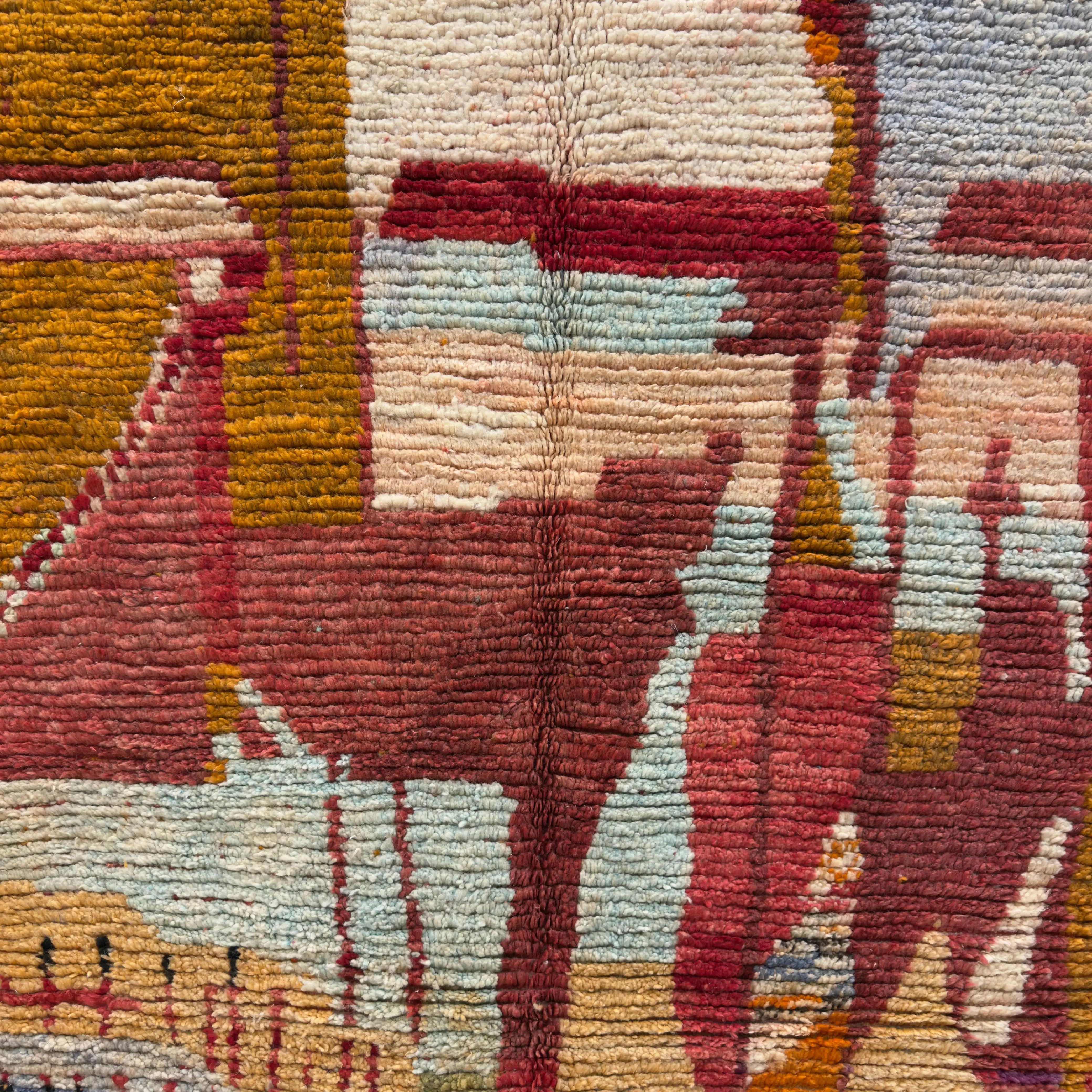 Authentic Beni Ourain Rug – Handcrafted Masterpiece with Berber Motifs