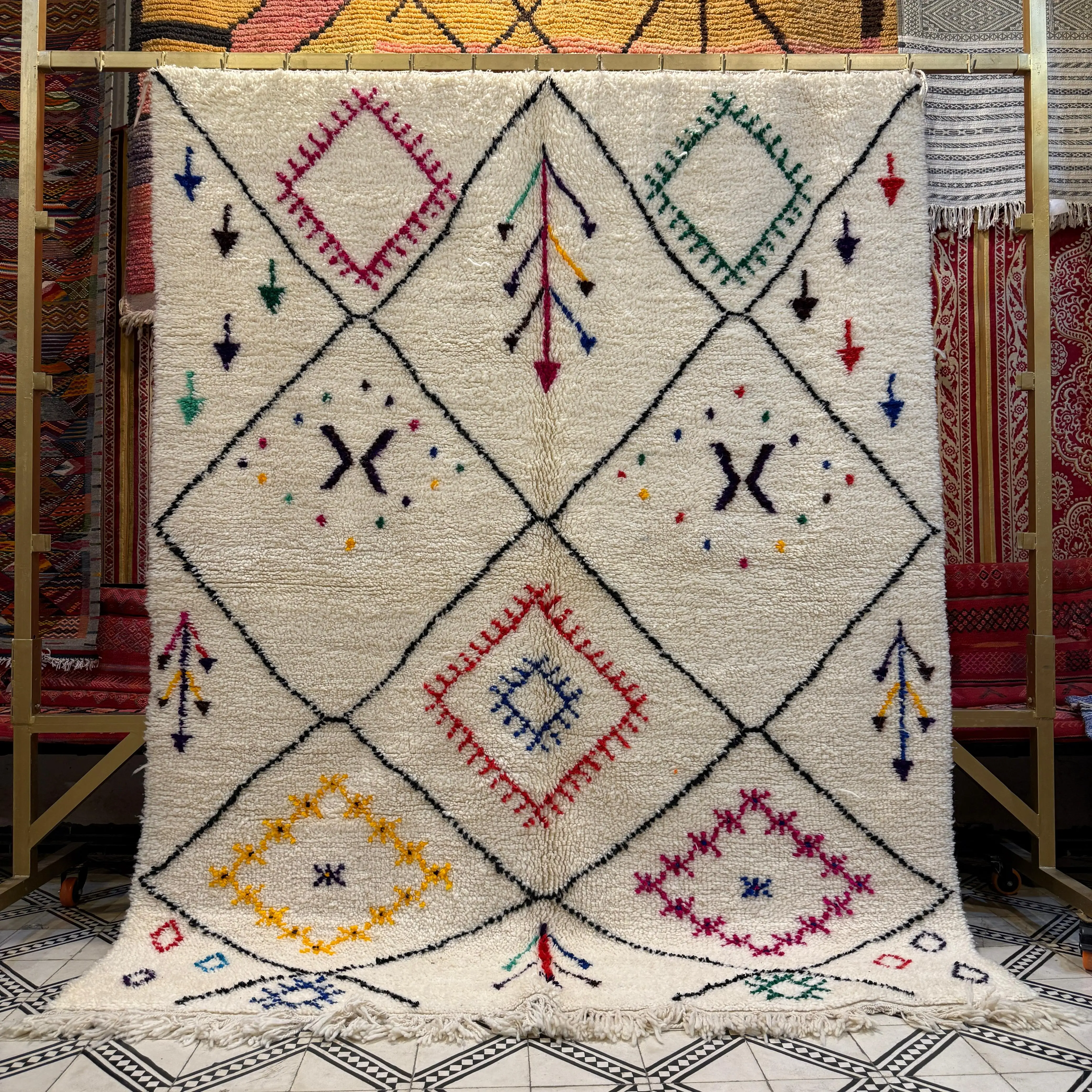 Timeless Treasures Beni Ourain Rug