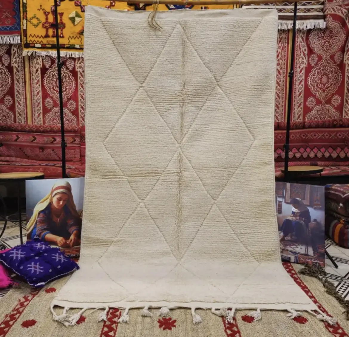Authentic Beni Ourain Rug – Moroccan Heritage & Timeless Elegance