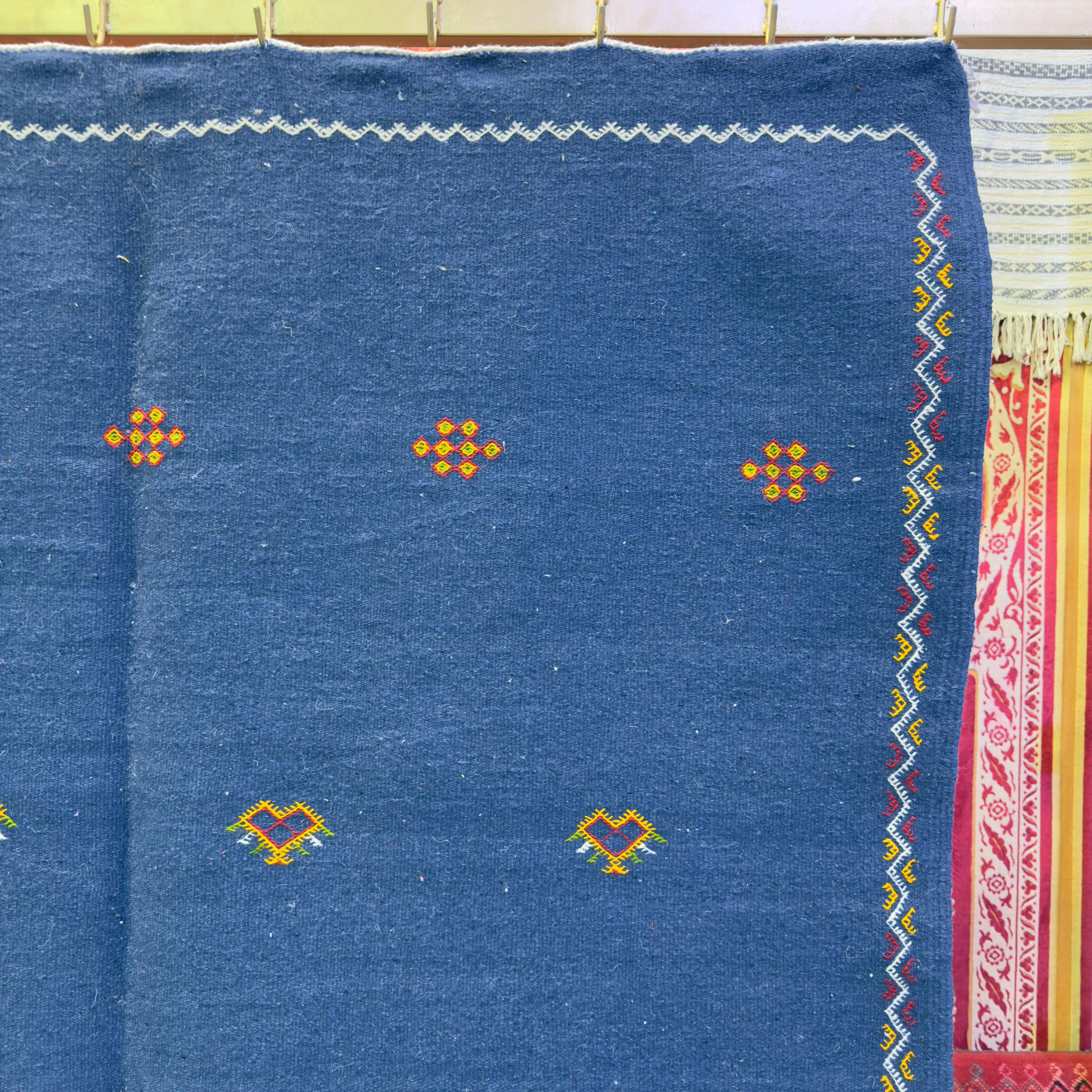 Authentic Moroccan Berber Rug | Handwoven Wool Carpet | Traditional Berber Weaving
