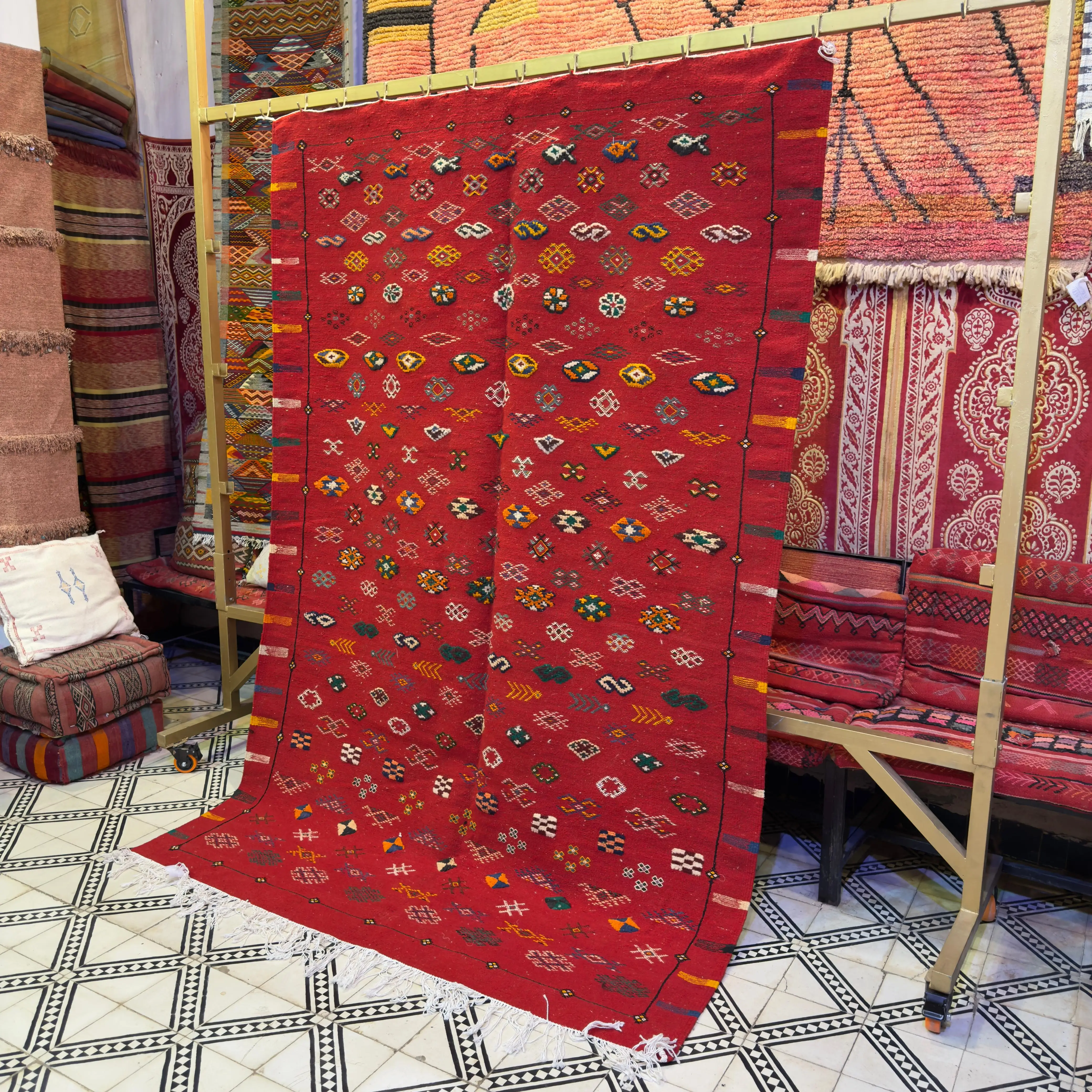 Berber Rugs Morocco Online | Authentic Moroccan Rugs | Berber Style Area Rug for Living Room