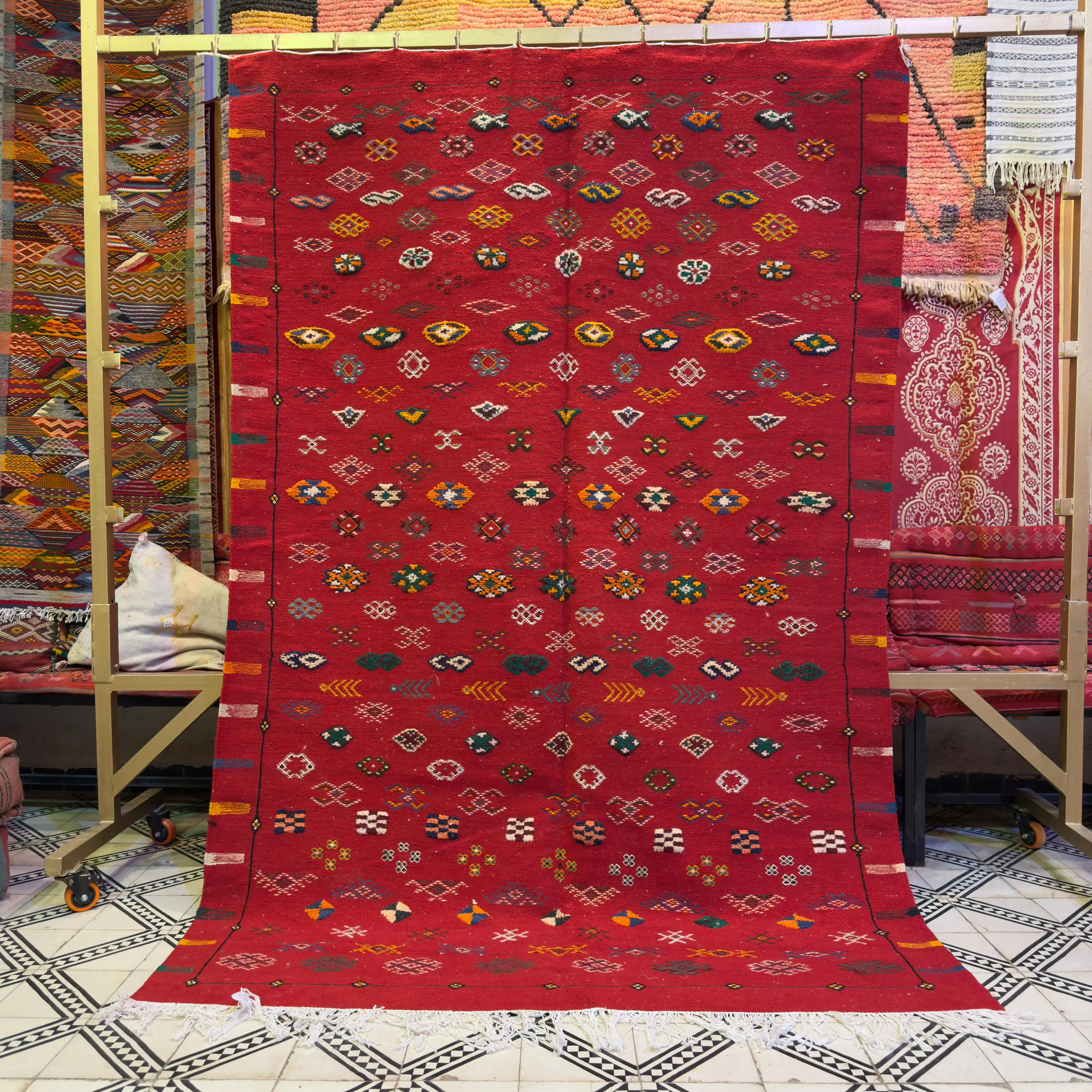 Berber Rugs Morocco Online | Authentic Moroccan Rugs | Berber Style Area Rug for Living Room