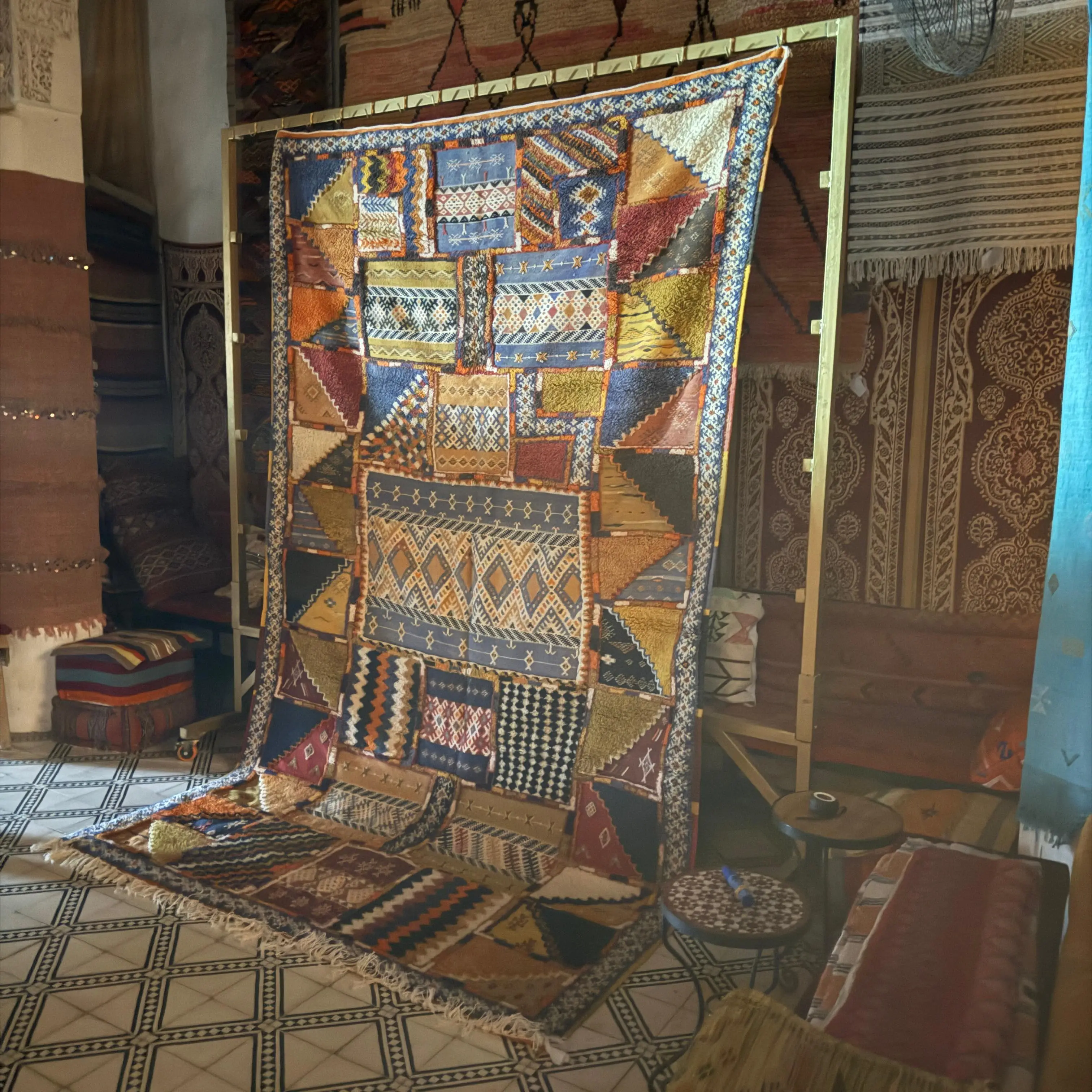 Gorgeous Moroccan Kilim | Multi-Color Berber Rug 300x200 cm | Interior Design Accent