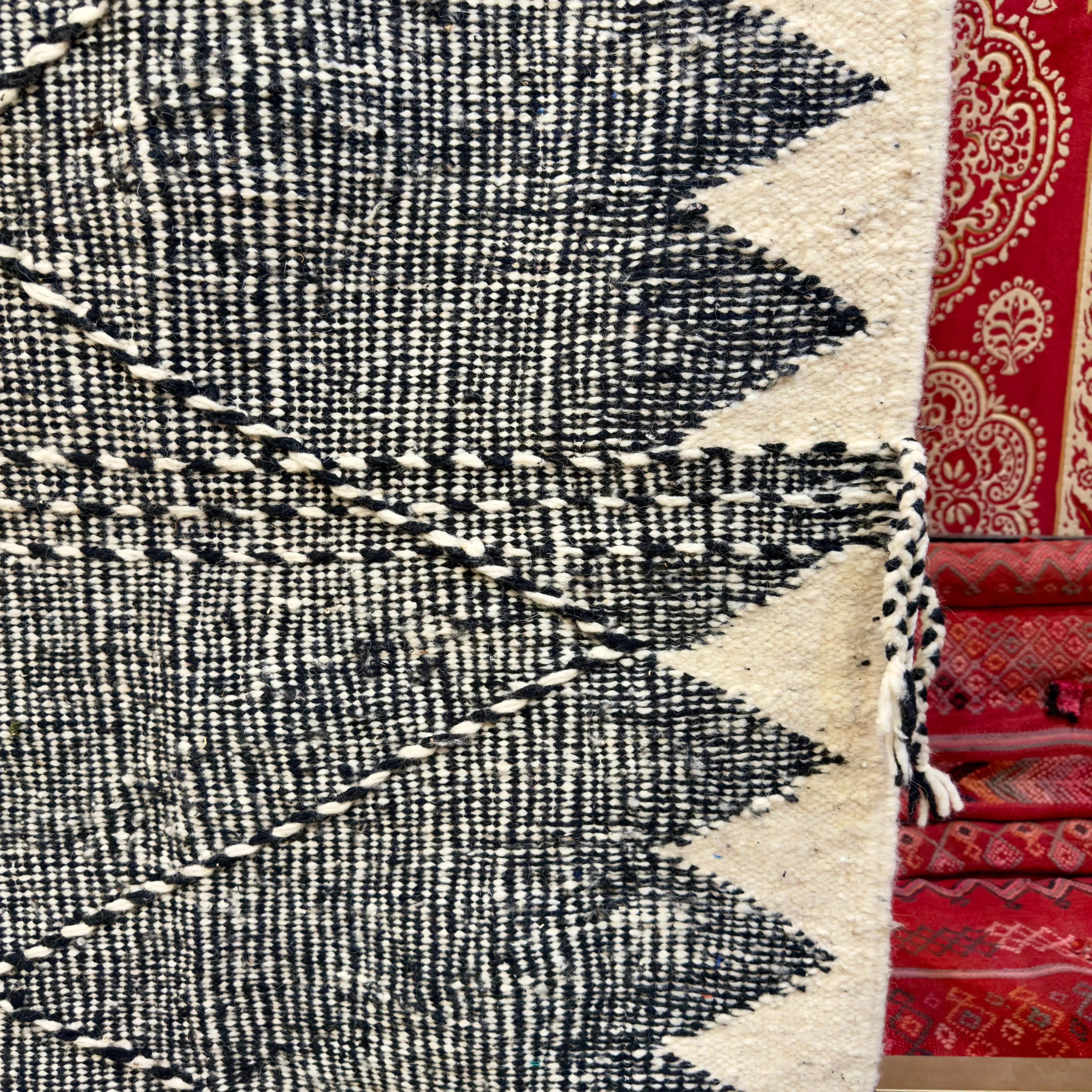 Vintage Handmade Kilim Rug | Large Area Carpet for Living Room
