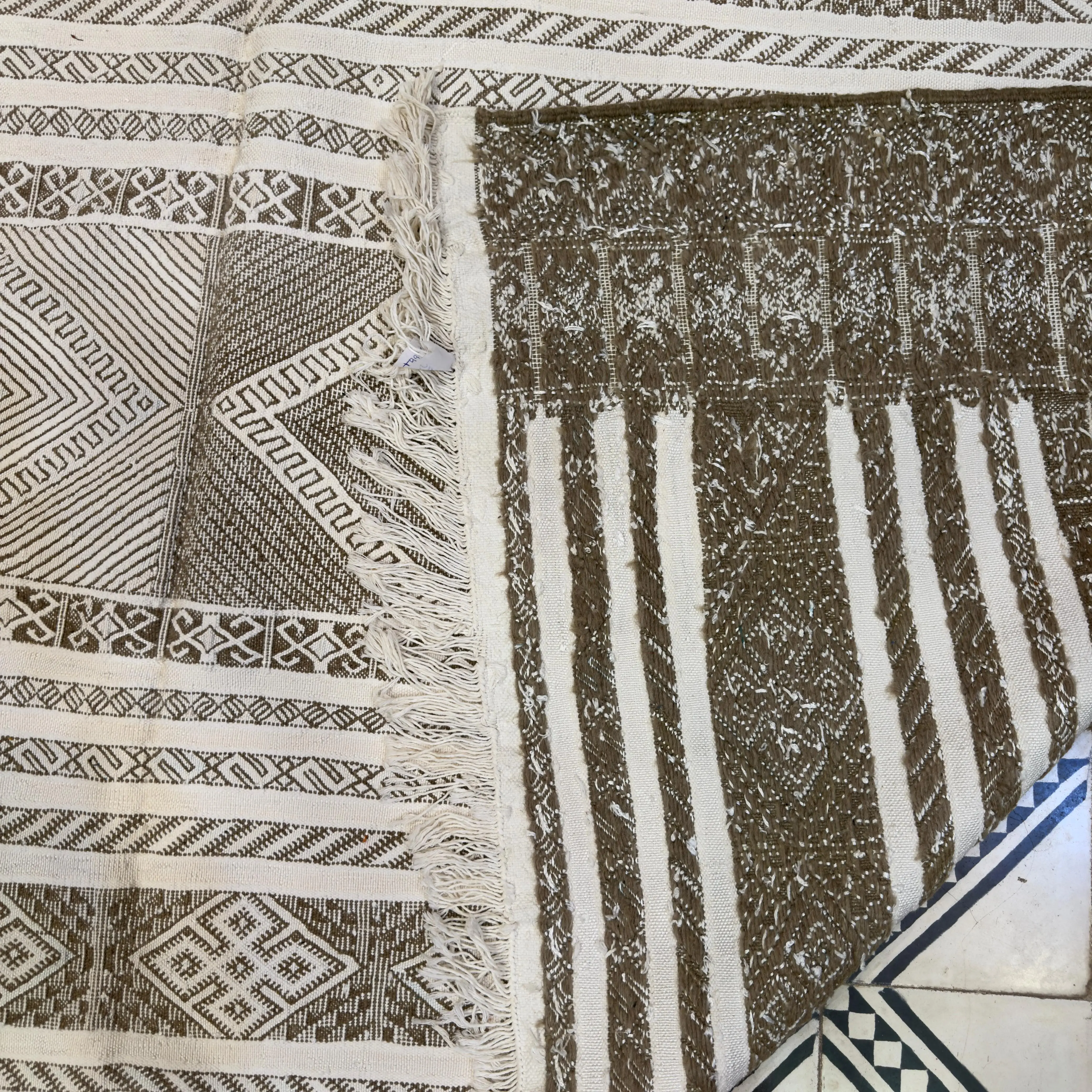 Handmade Moroccan Kilim Rug | Custom Wool Carpet