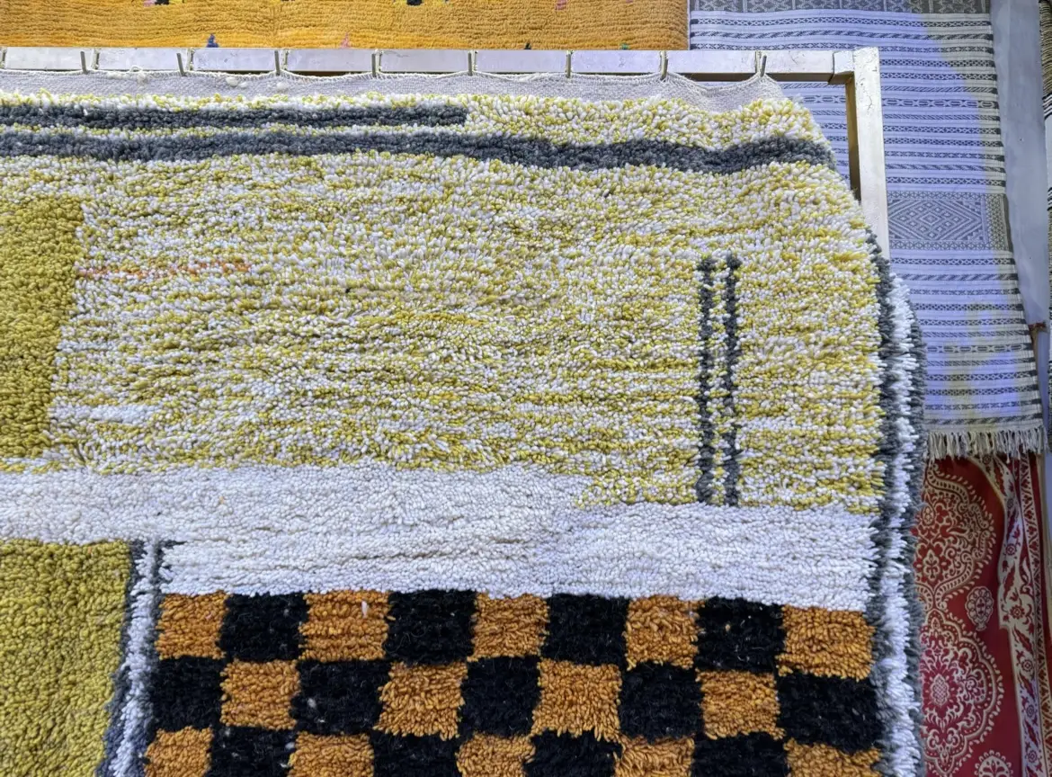 Handmade Beni Ourain Moroccan Wool Rug – Custom Artisan Rug - 320/220CM