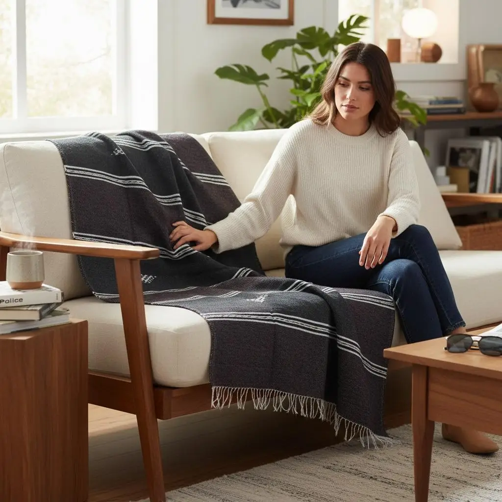 Couette d'été en mousseline — Couvre-lit léger en gaze de coton respirant - 140*200CM/55*79 INCHE