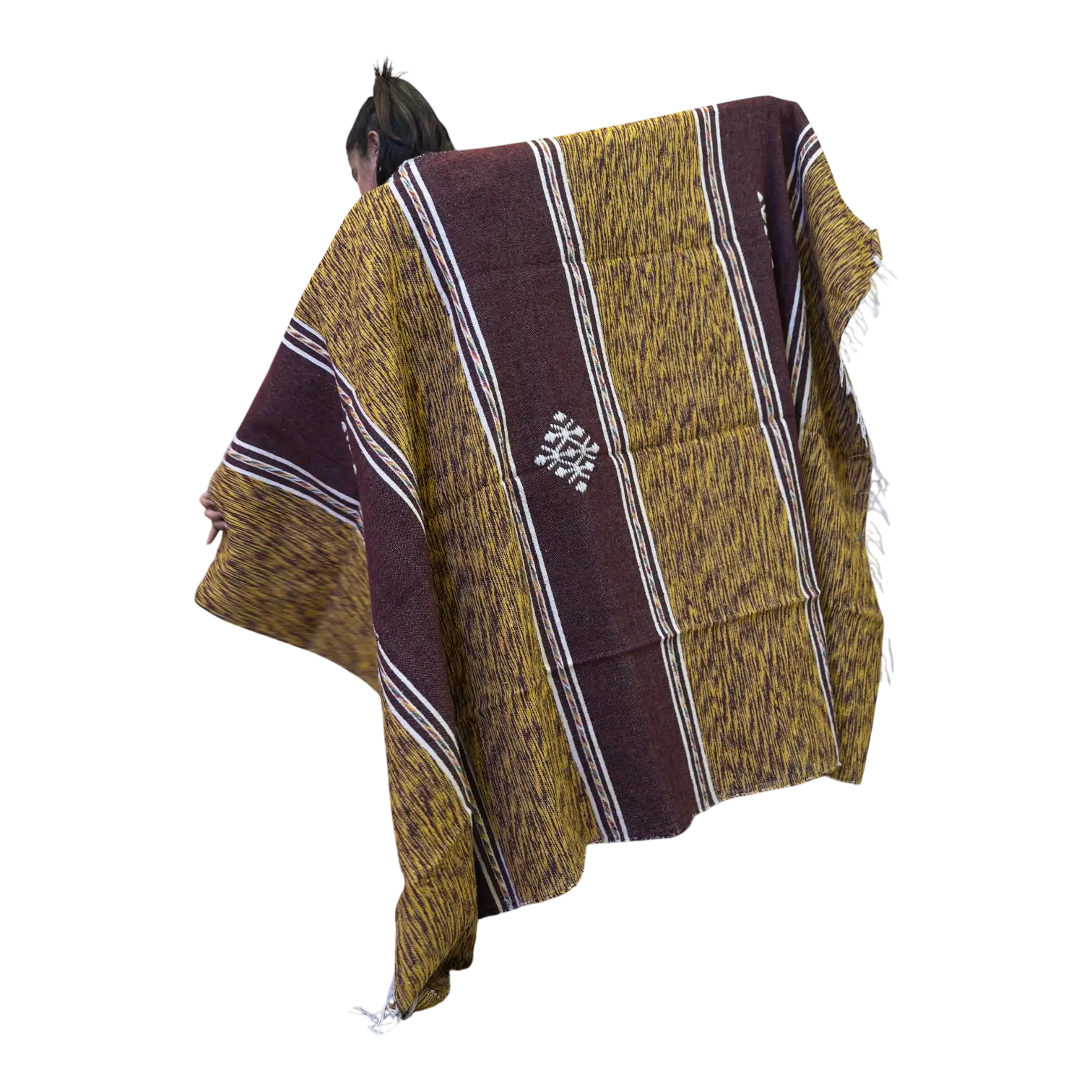 Couverture en coton et mouton fait main - 200*200CM/79*79 INCHES