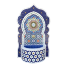 Elegance in Craftsmanship: A Traditional Moroccan Mosaic Fountain